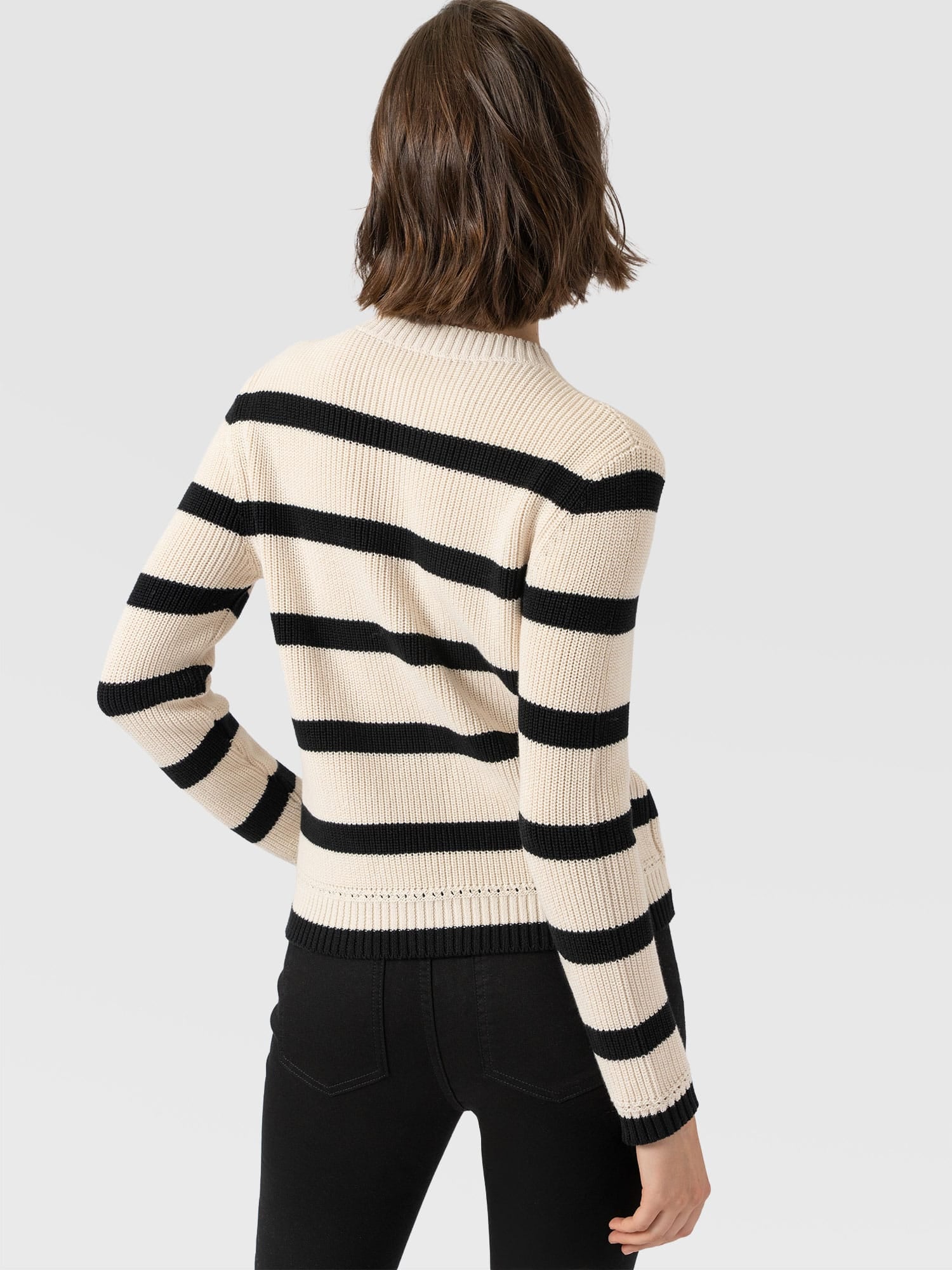 Remy Crop Jumper - Stripe