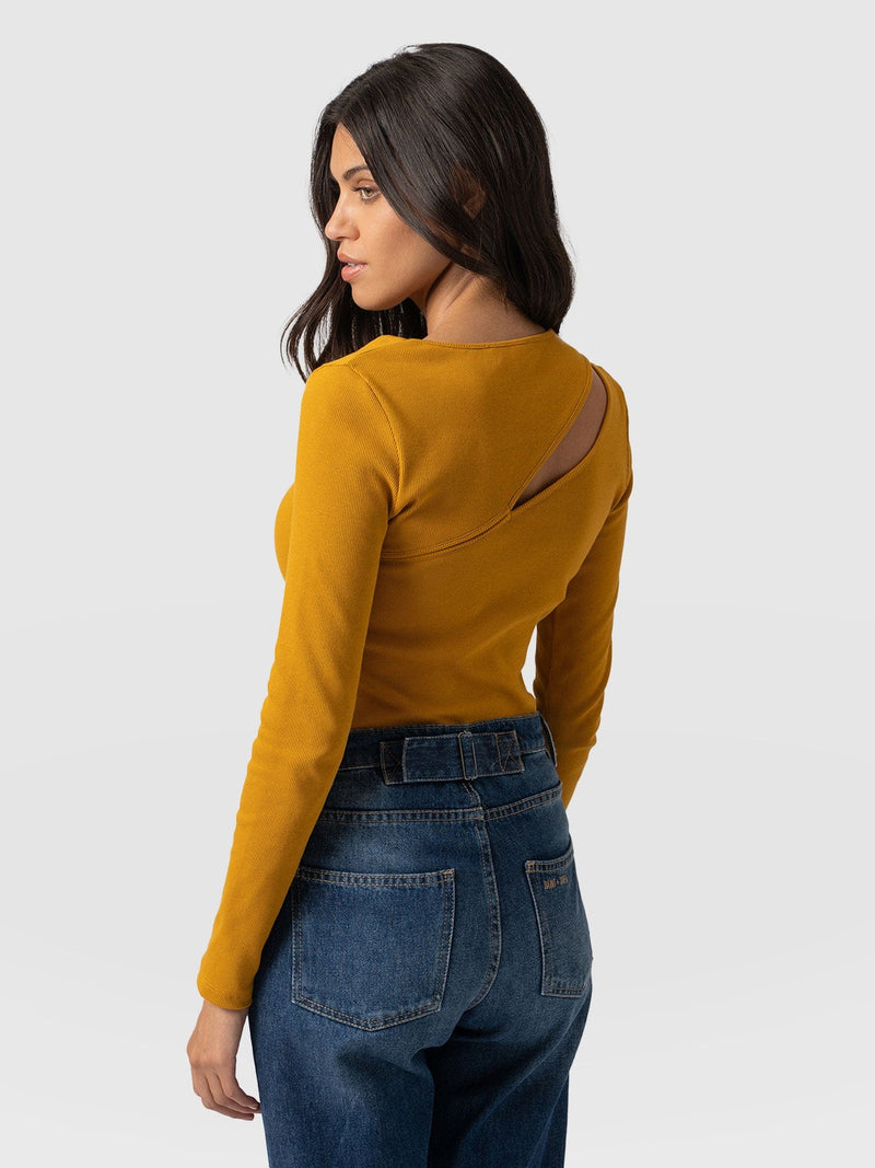 Reveal Tee Long Sleeve - Ochre