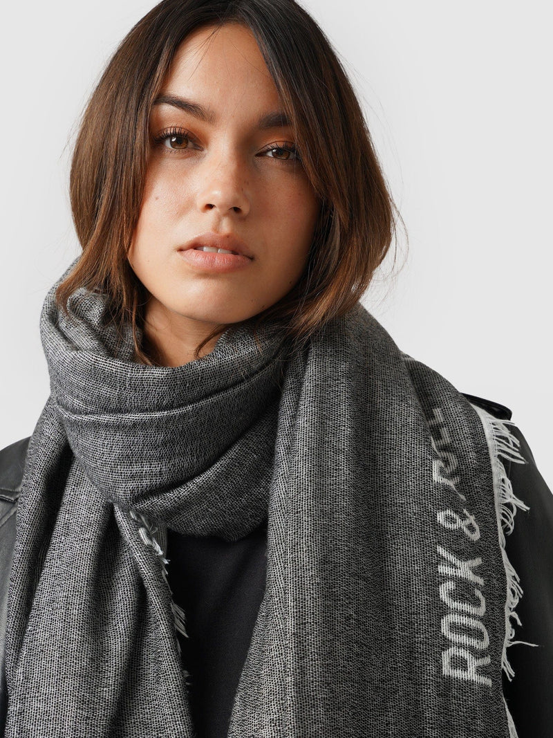 Rock & Roll Scarf - Black