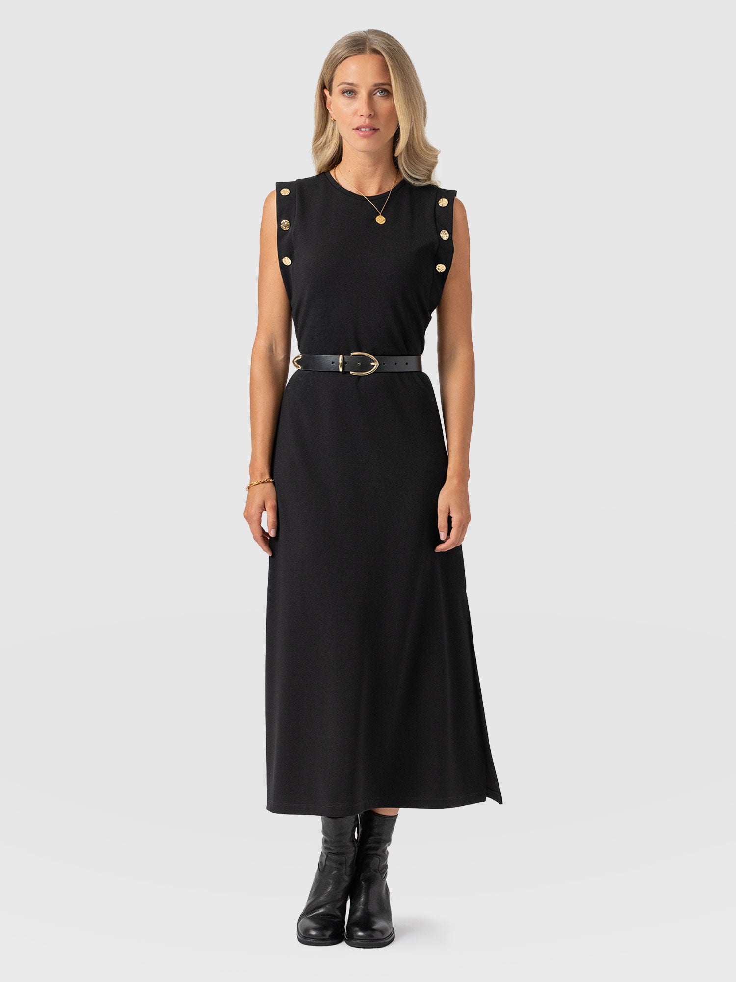 Rowan Dress - Black - Molten