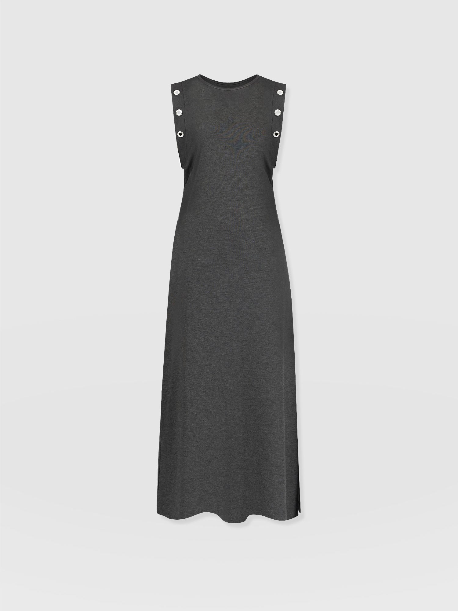 Rowan Dress Charcoal Eyelet - Women's Dresses | Saint + Sofia® UK