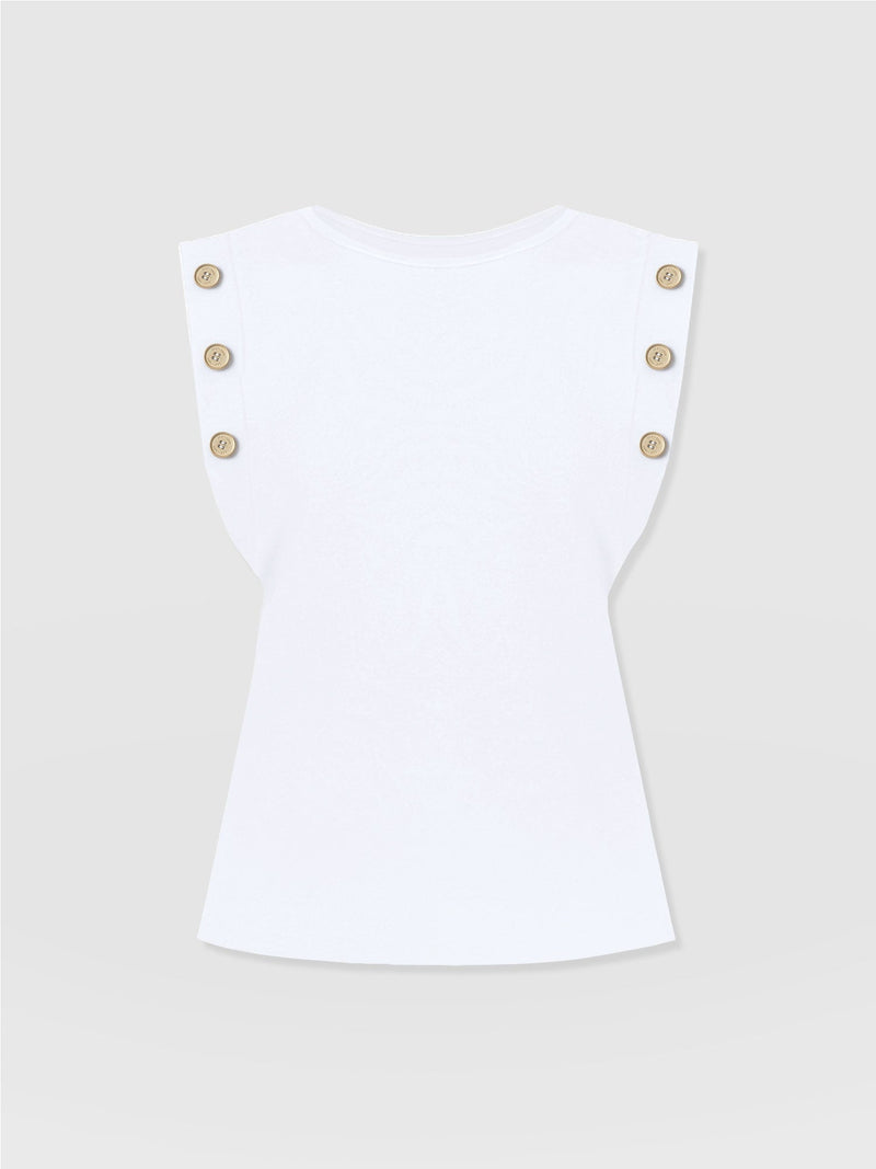 Rowan Tee White