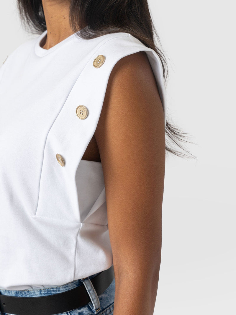 Rowan Tee White