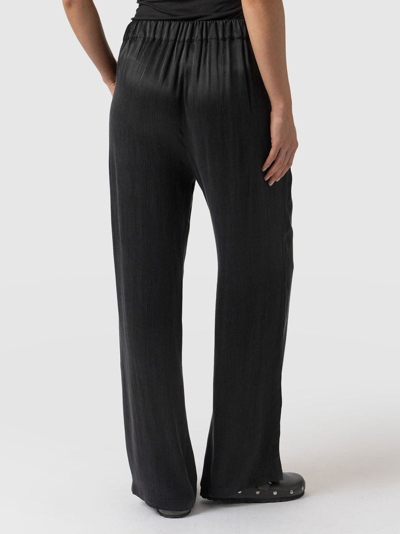 Rowan Wide Leg Pant - Black