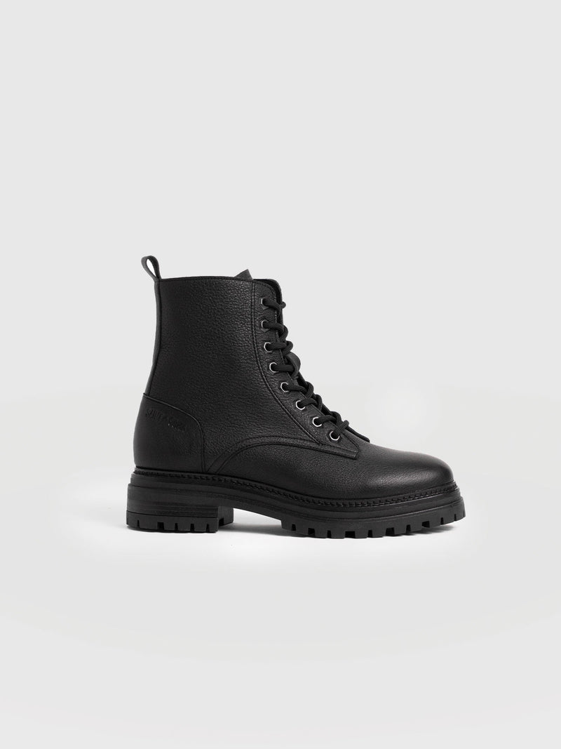 Roxie Biker Boot - Black