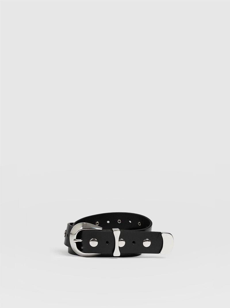 Roxie Studded Belt - Black