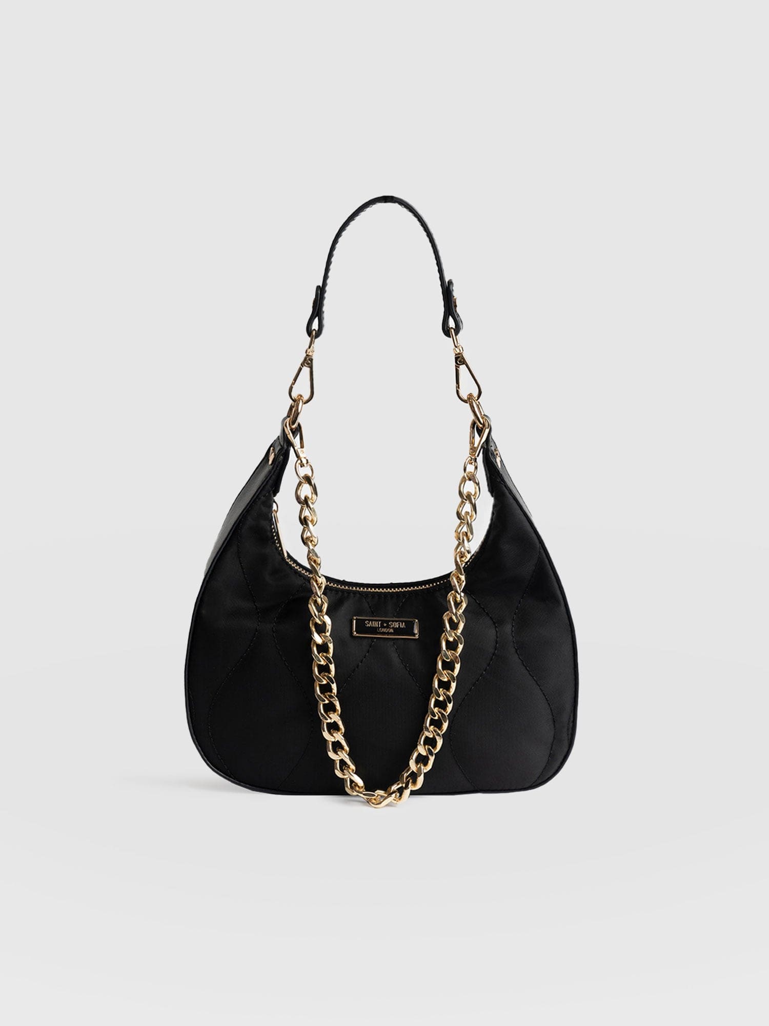 Runway Handbag - Black Nylon