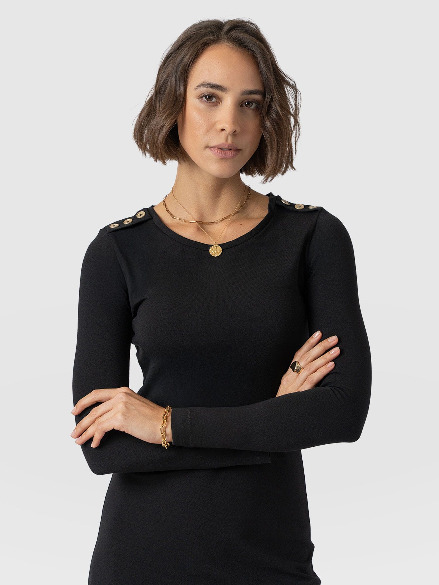 Runway Maxi Dress - Black