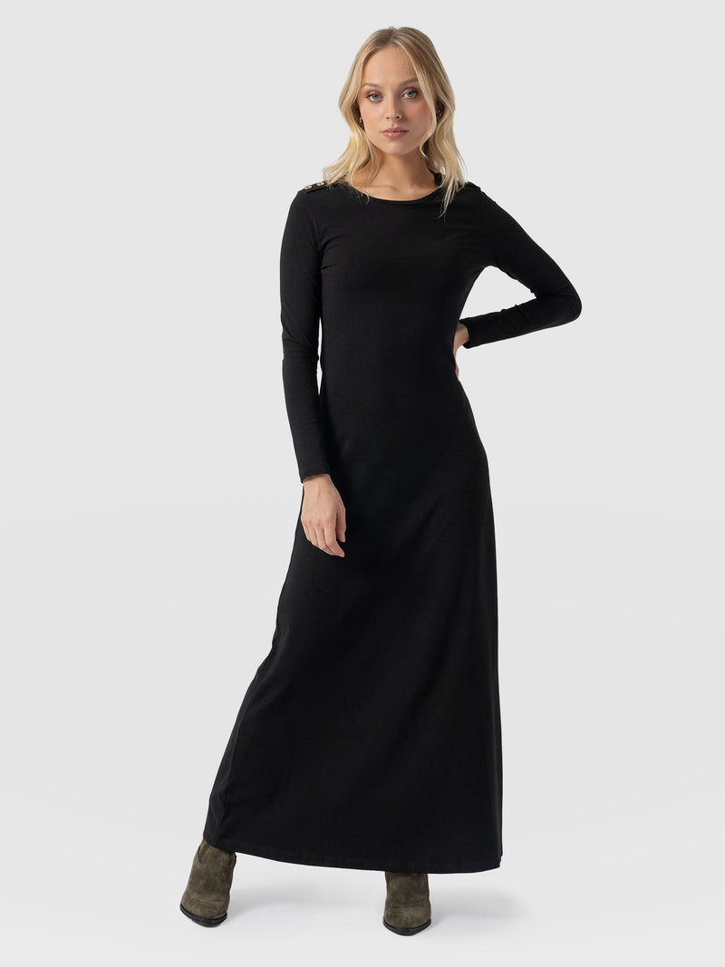 Runway Maxi Dress - Black