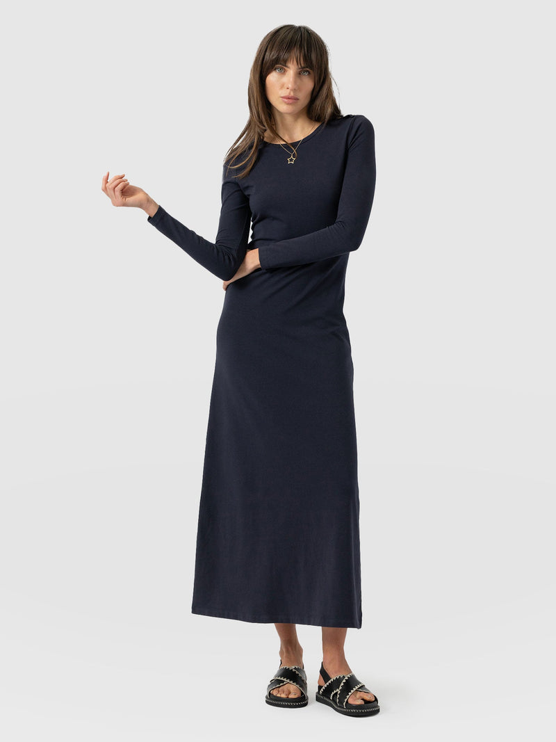 Runway Maxi Dress - Navy