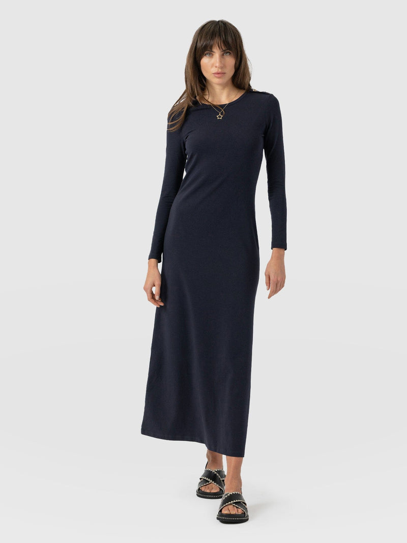 Runway Maxi Dress - Navy