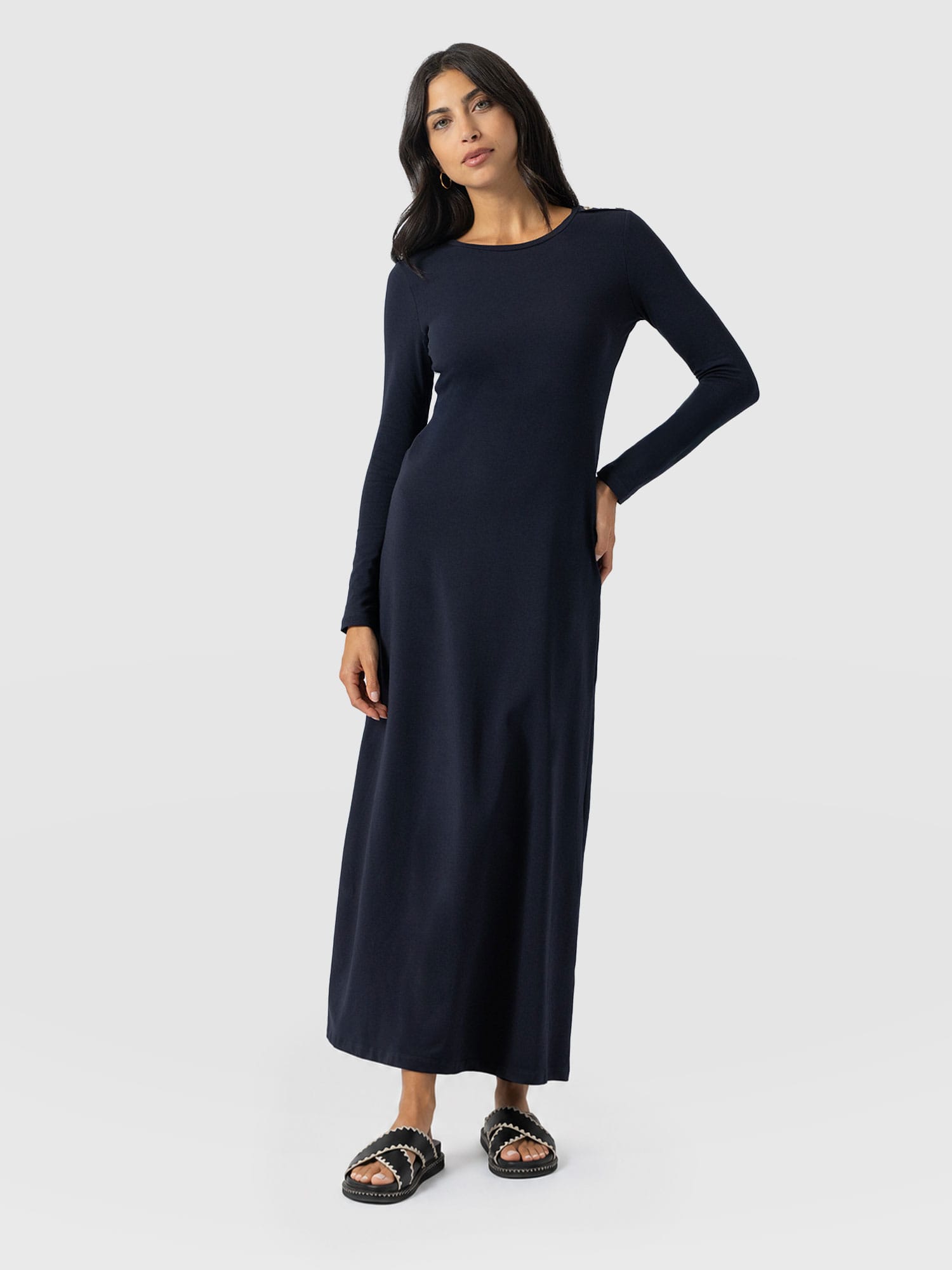 Runway Maxi Dress - Navy