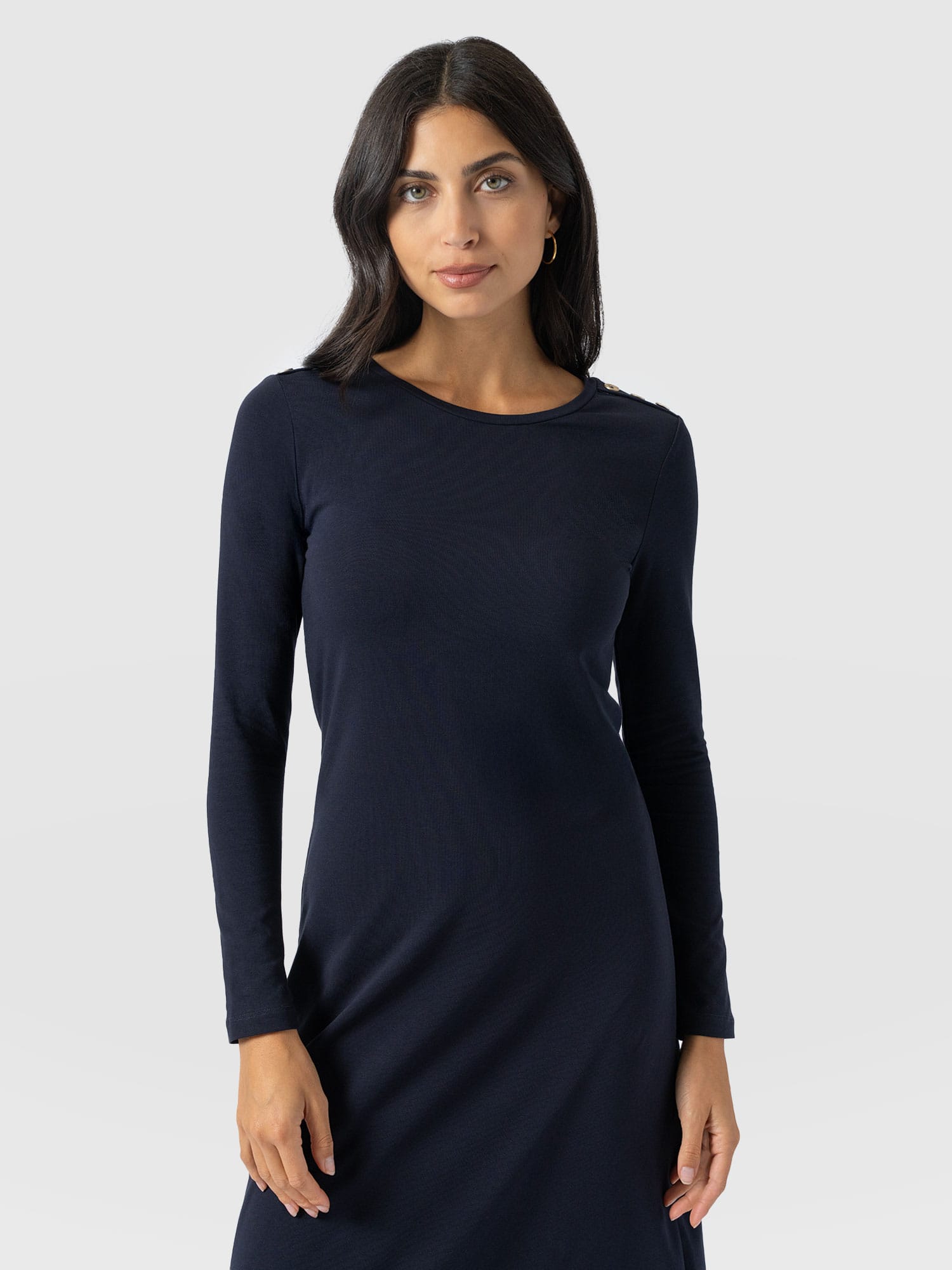 Runway Maxi Dress Navy - Women's Dresses | Saint + Sofia® UK