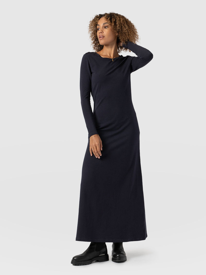 Runway Maxi Dress - Navy