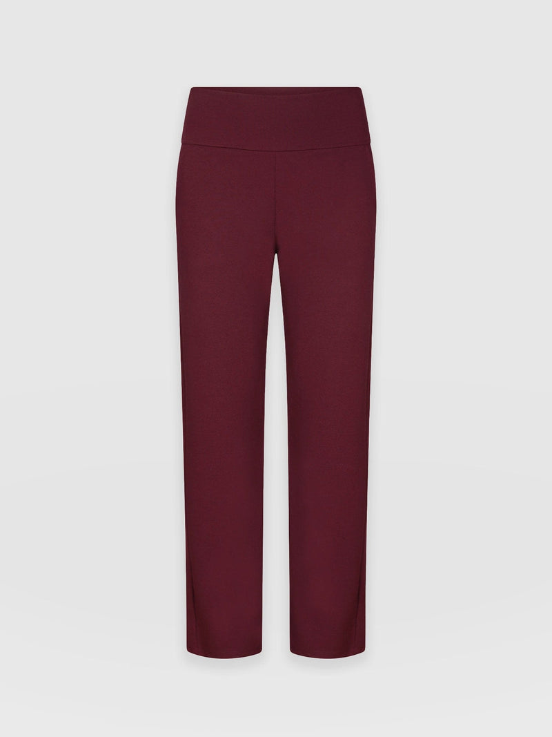 Runway Pant - Burgundy