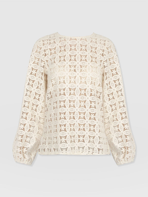 Sadie Blouse Cream
