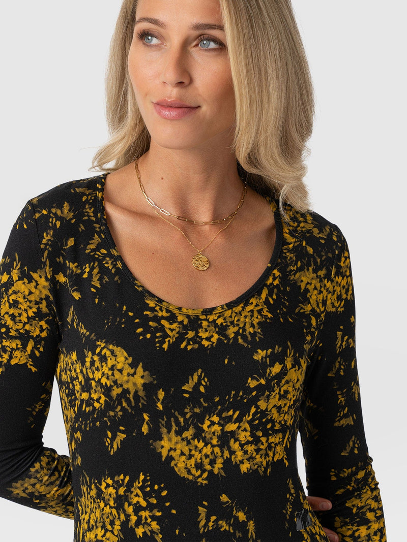 Scarlett Dress - Yellow Mimosa