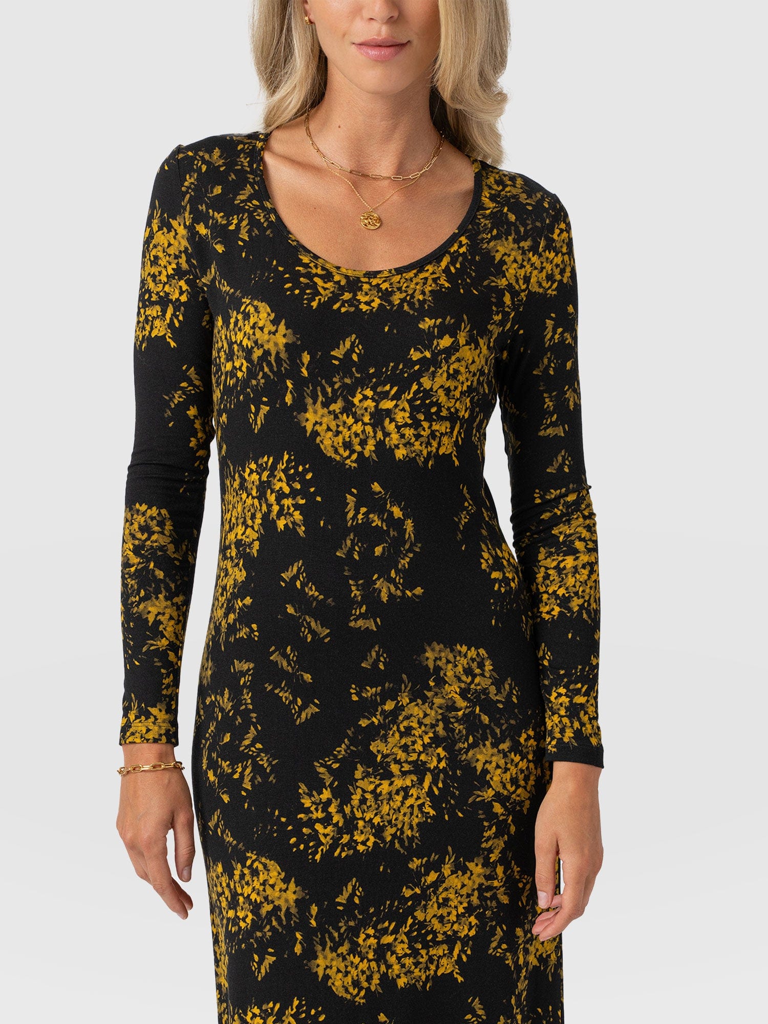 Scarlett Dress - Yellow Mimosa - Women's Dresses | Saint + Sofia® UK