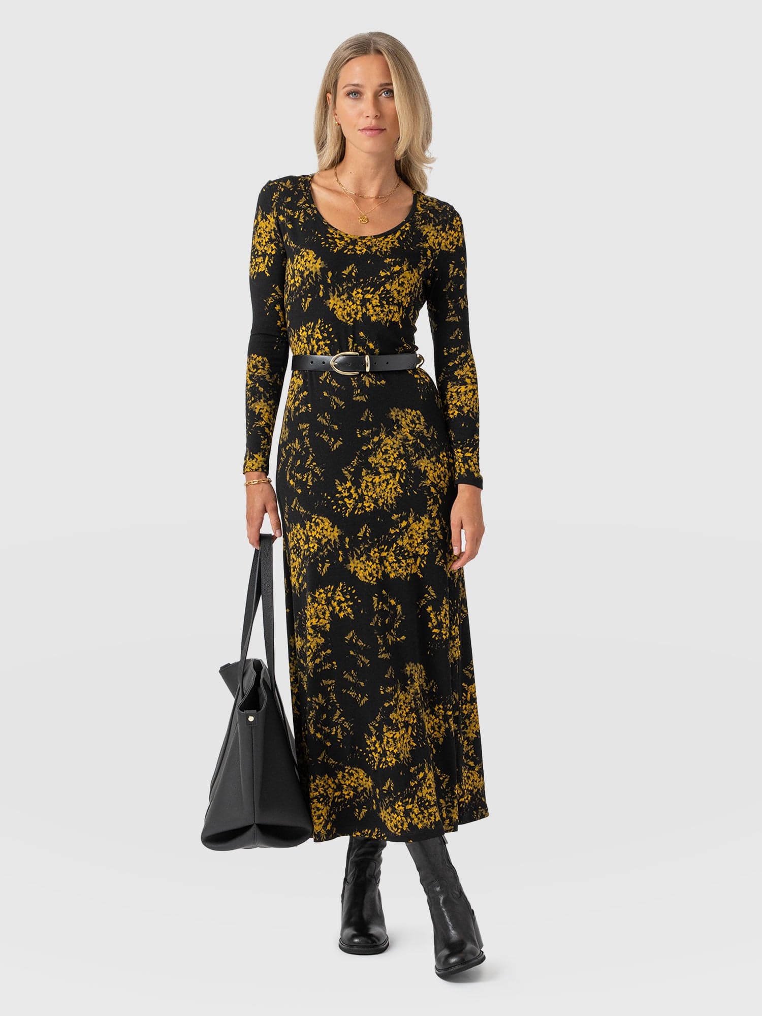 Scarlett Dress - Yellow Mimosa - Women's Dresses | Saint + Sofia® UK