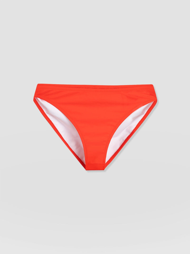 Skye Hipster Bikini Bottom - Red