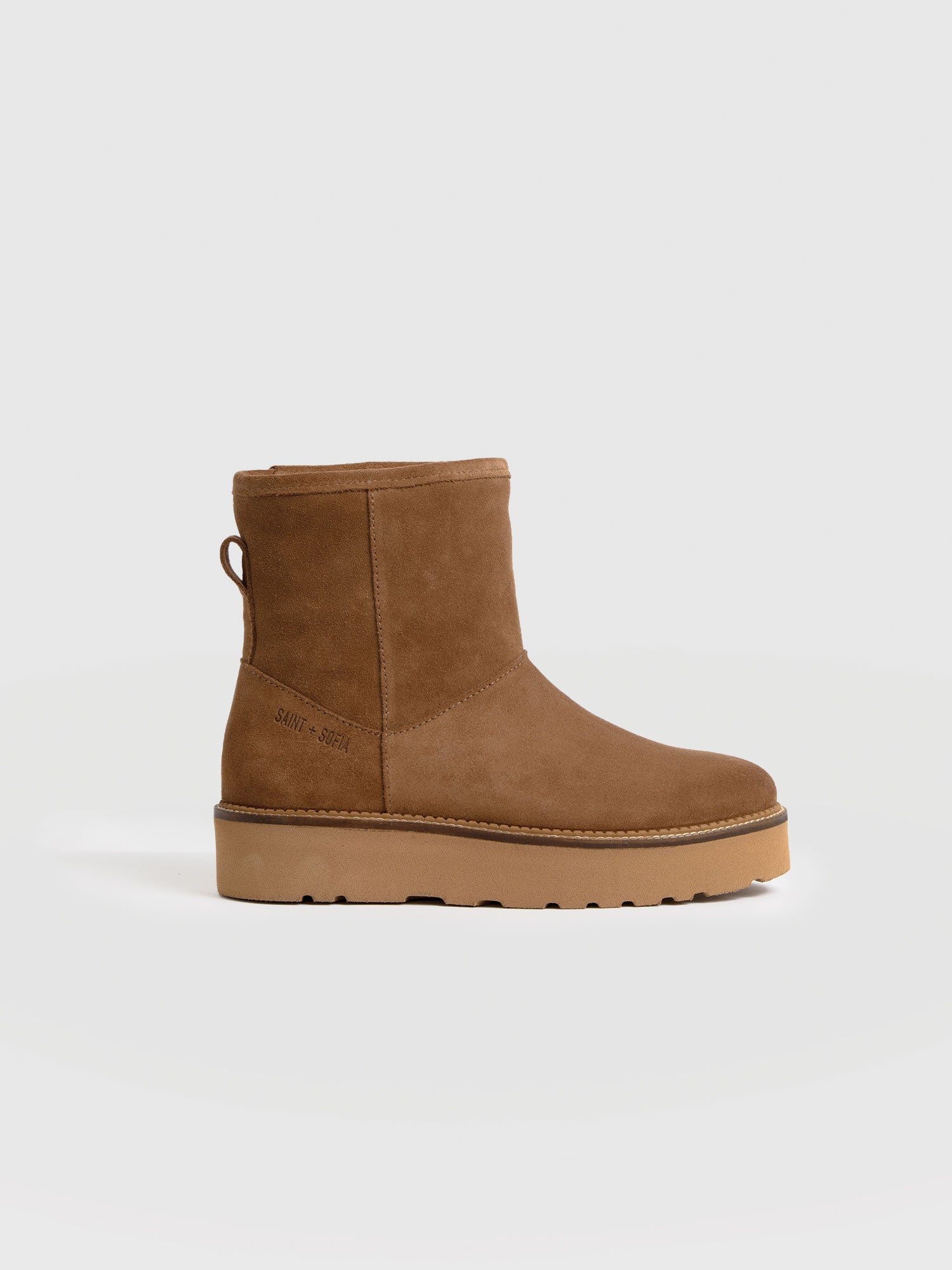 Sloane Shearling Boot - Camel