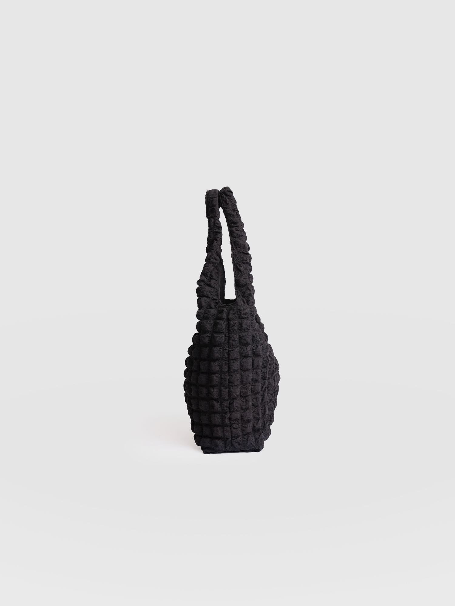 Soho Shoulder Tote Bag - Black