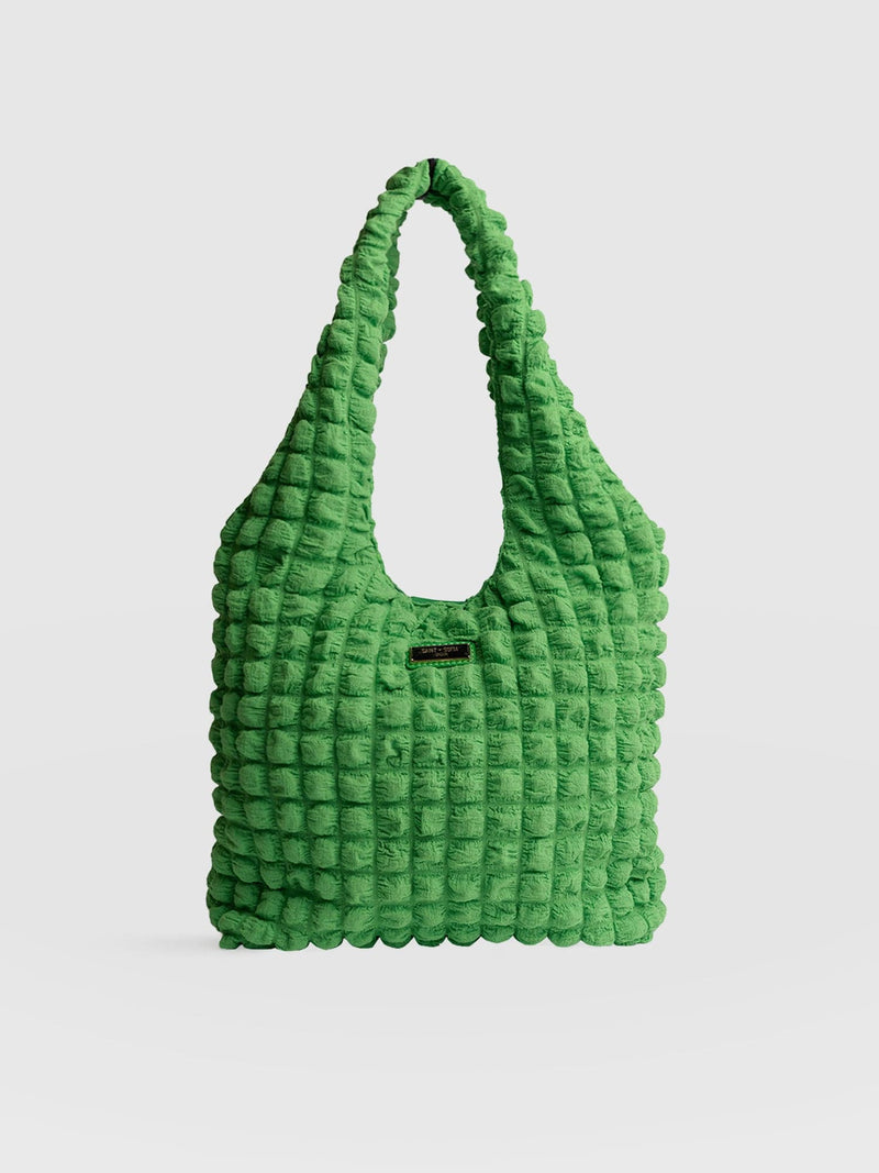 Soho Shoulder Tote Bag - Green