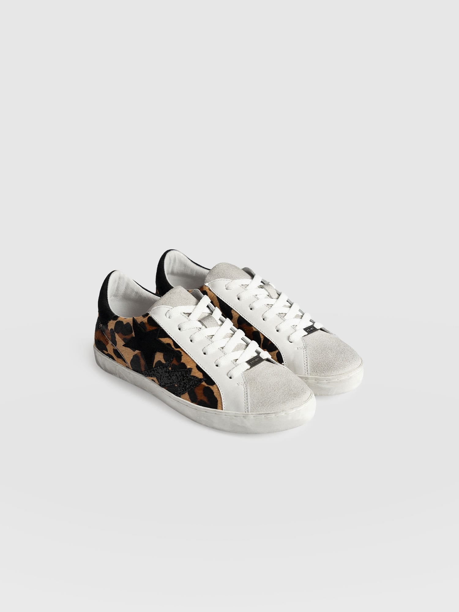 Spitalfields Trainer - Leopard/Star