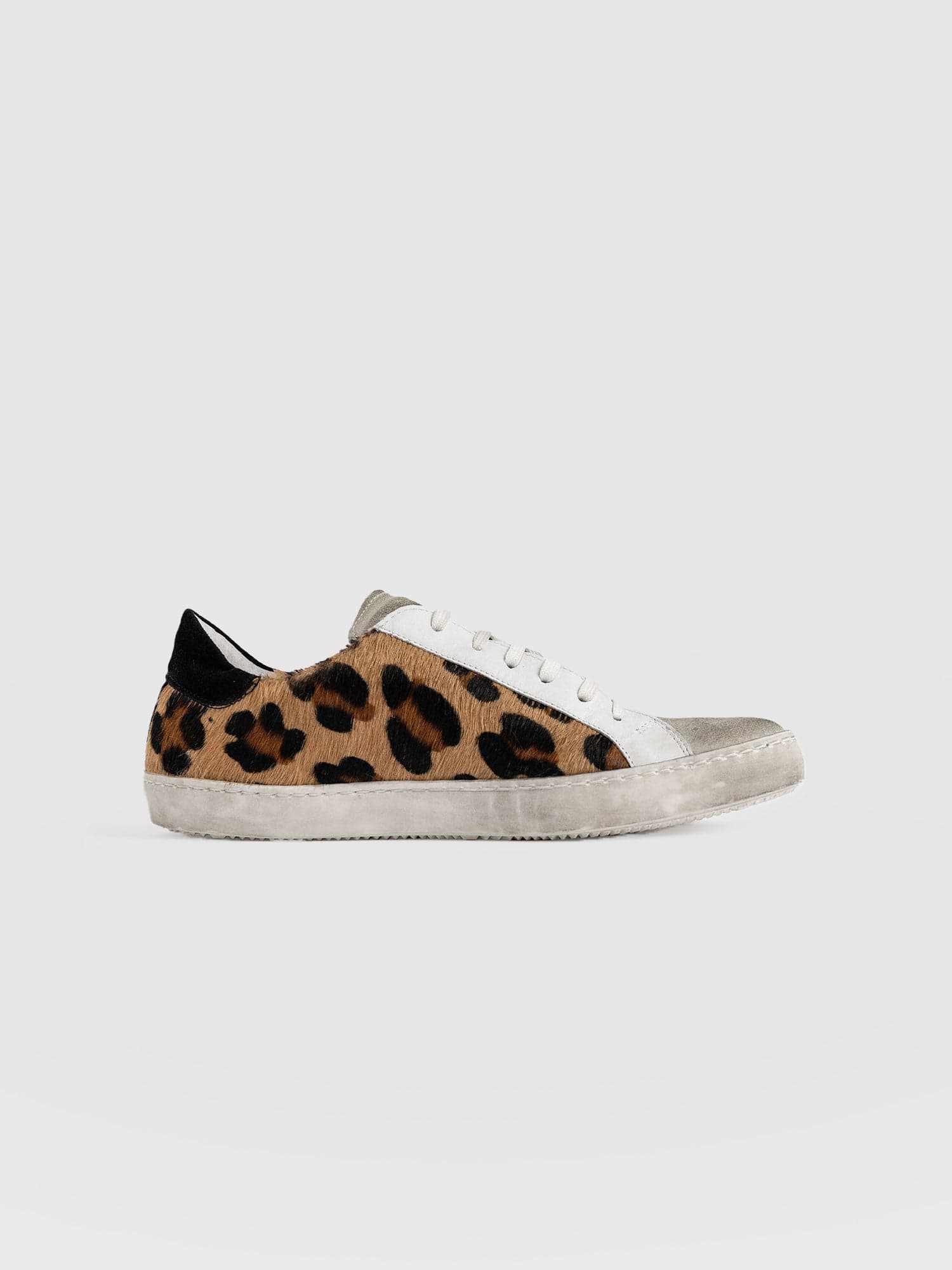 Spitalfields Trainer - Leopard/ Star