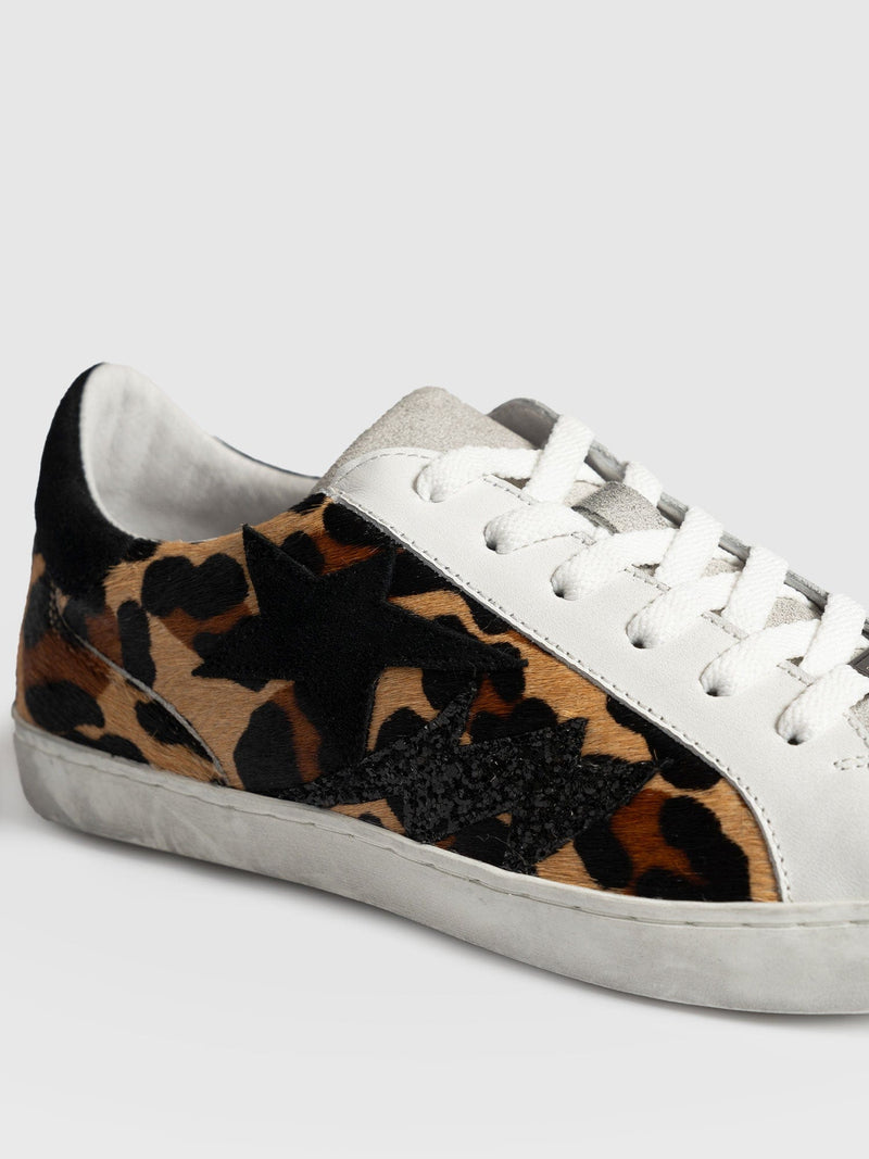 Spitalfields Trainer - Leopard/ Star