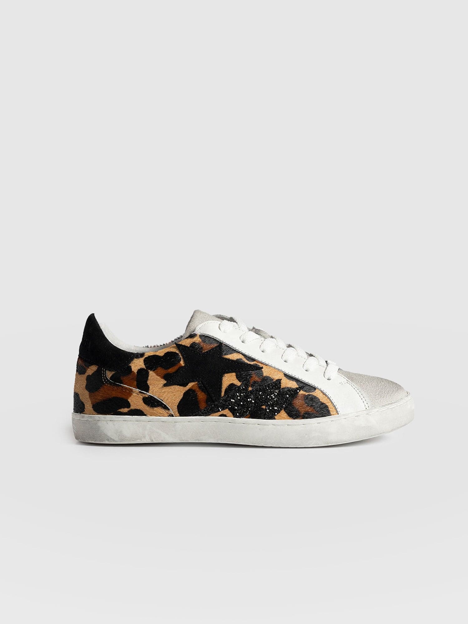 Spitalfields Trainer - Leopard/ Star