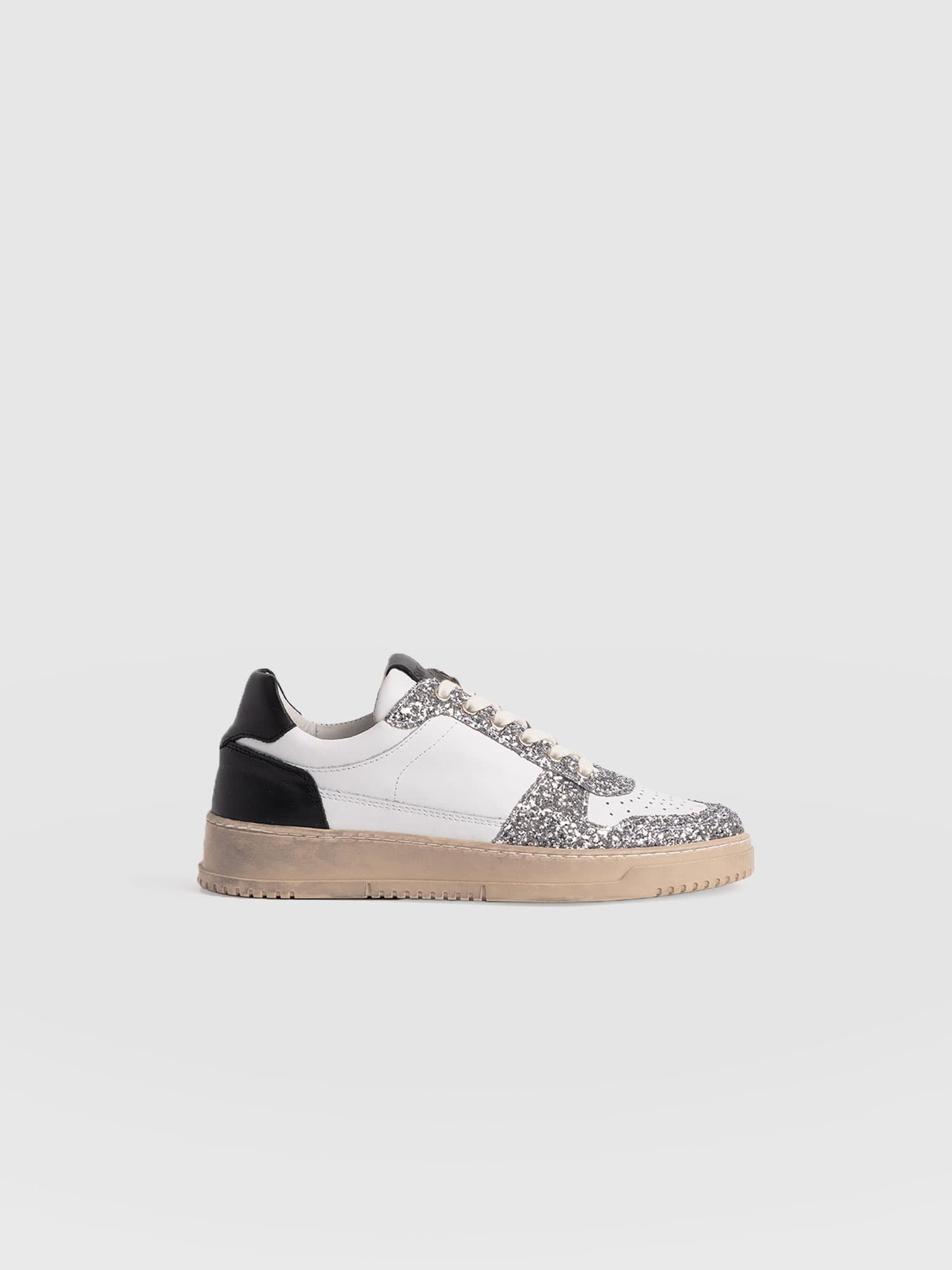Spitalfields Trainer - Metallic Gold
