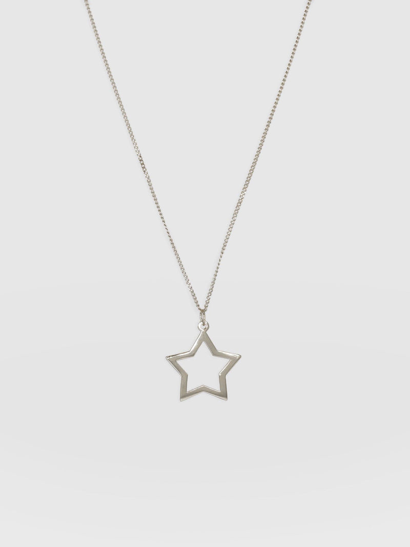 Star Necklace - Silver