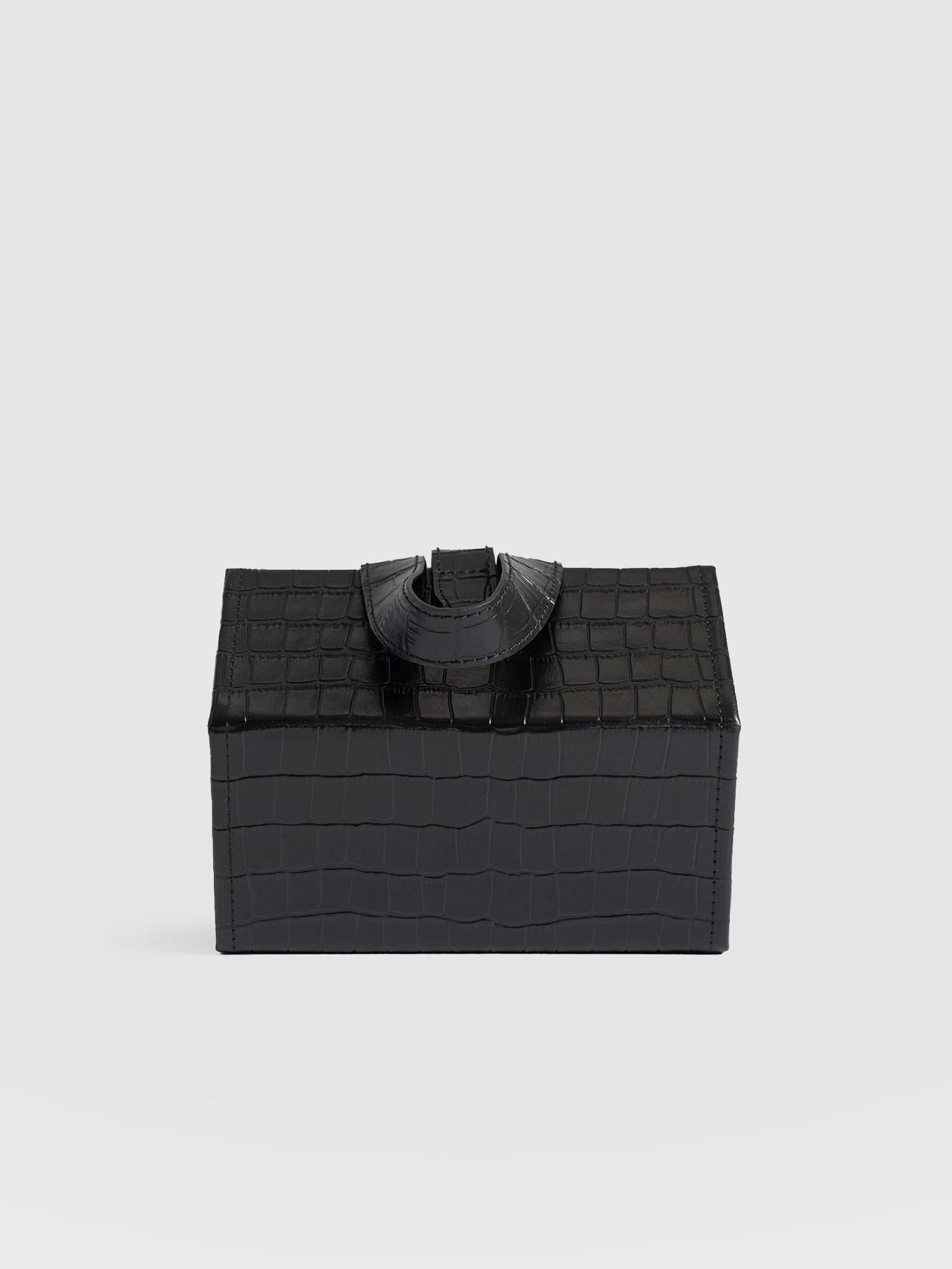 Sunglasses Multi Case - Black Croc