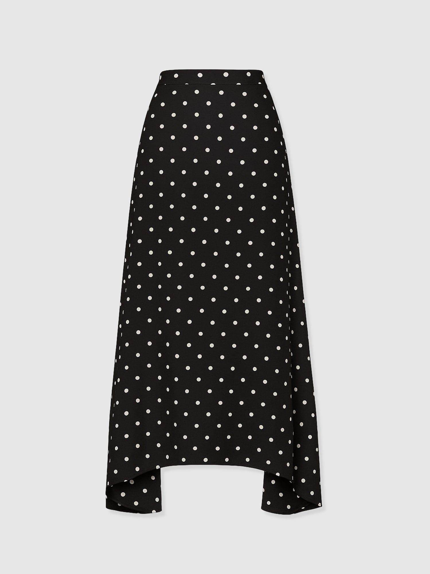 Sutton Skirt - Black Polka Dot