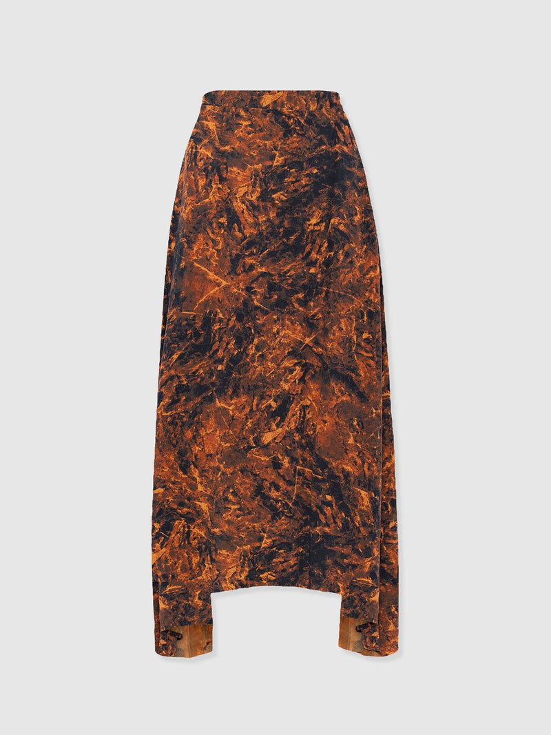 Sutton Skirt - Brown Marble