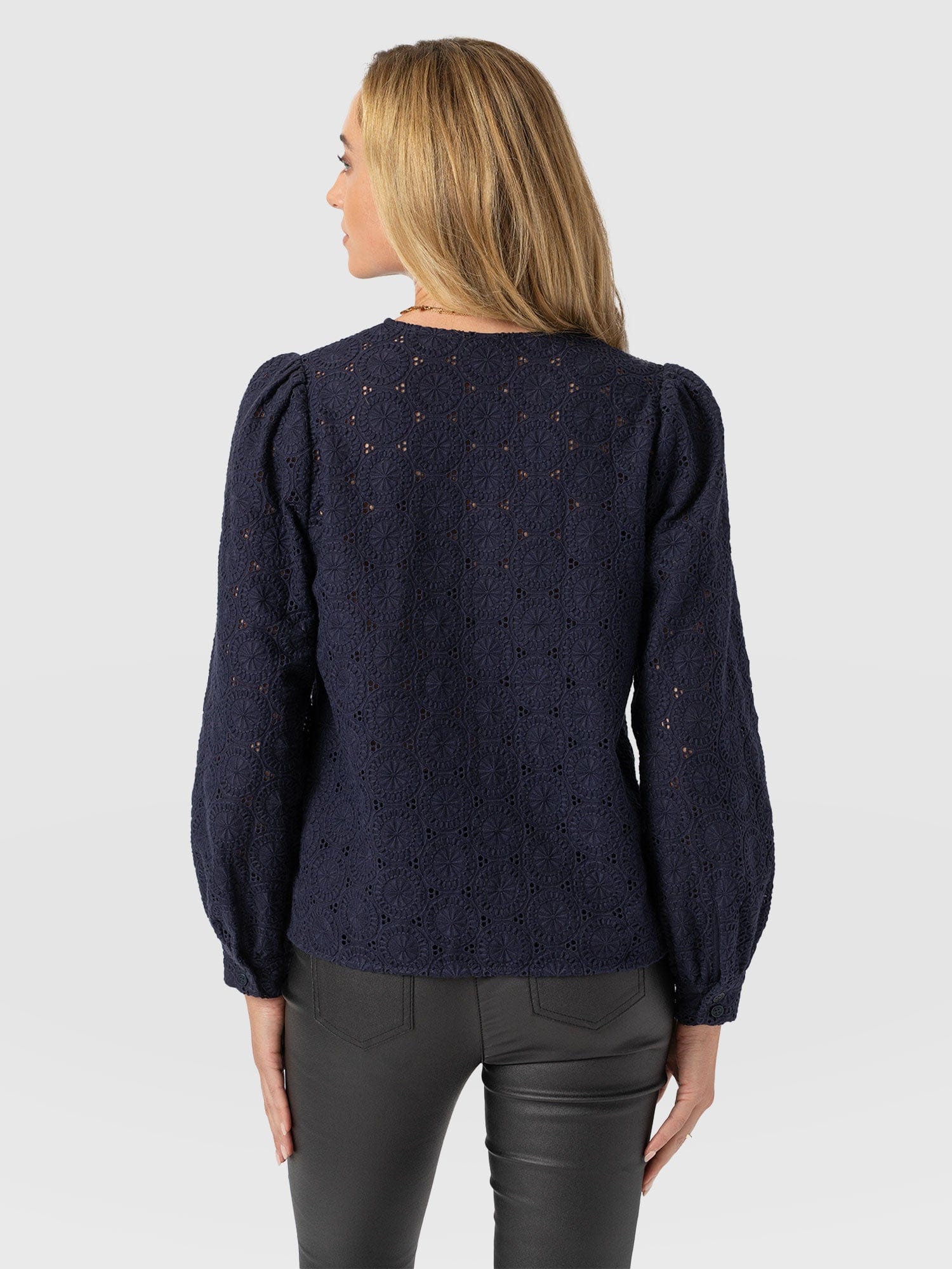 Tabitha Blouse - Navy