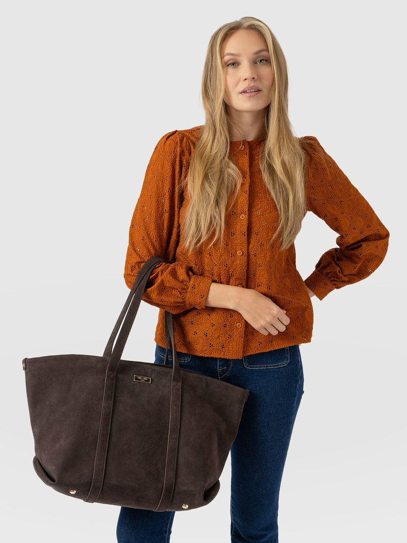 Tabitha Blouse - Tan