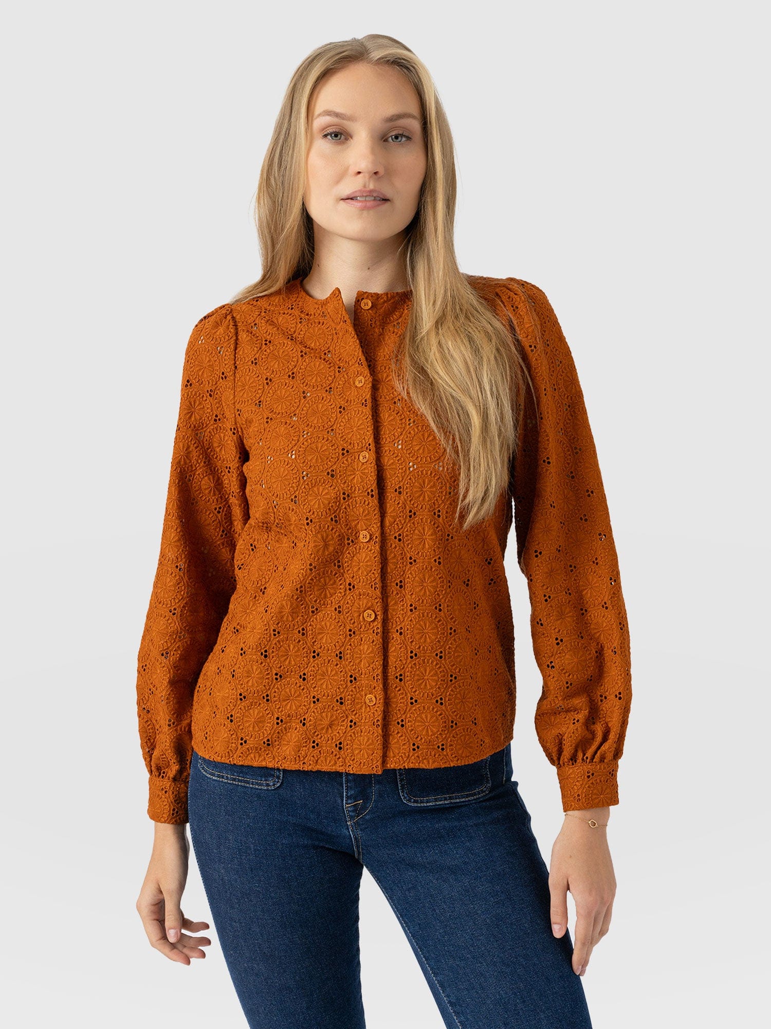Tabitha Blouse - Tan