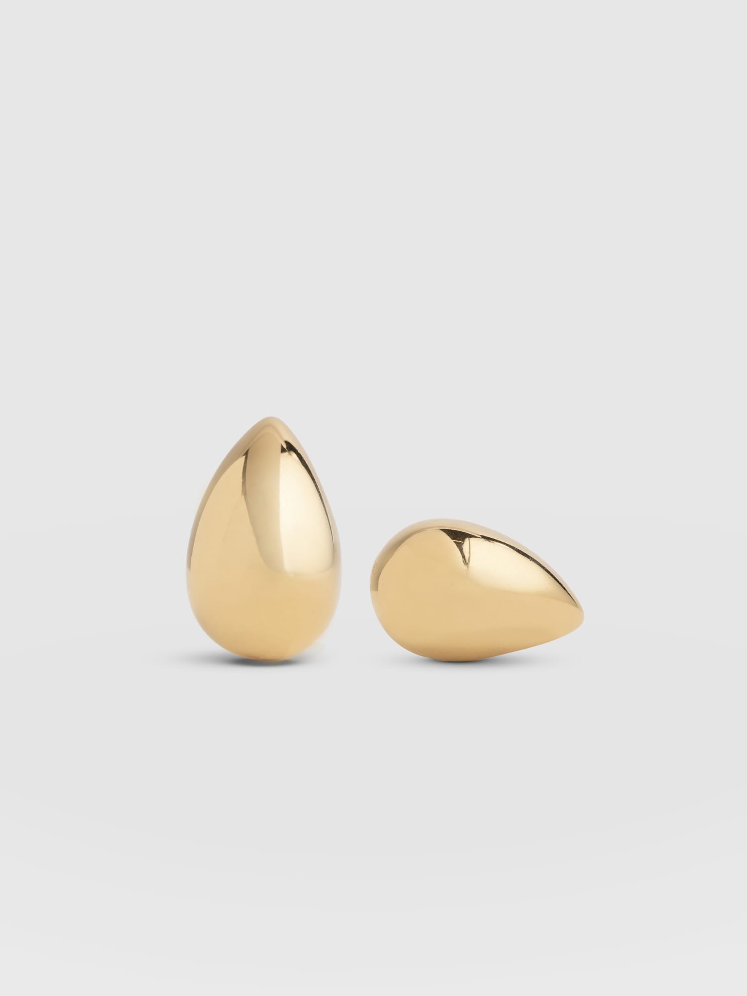 Teardrop Large Earrings - Gold - Women's Jewellerys | Saint and Sofia® UK