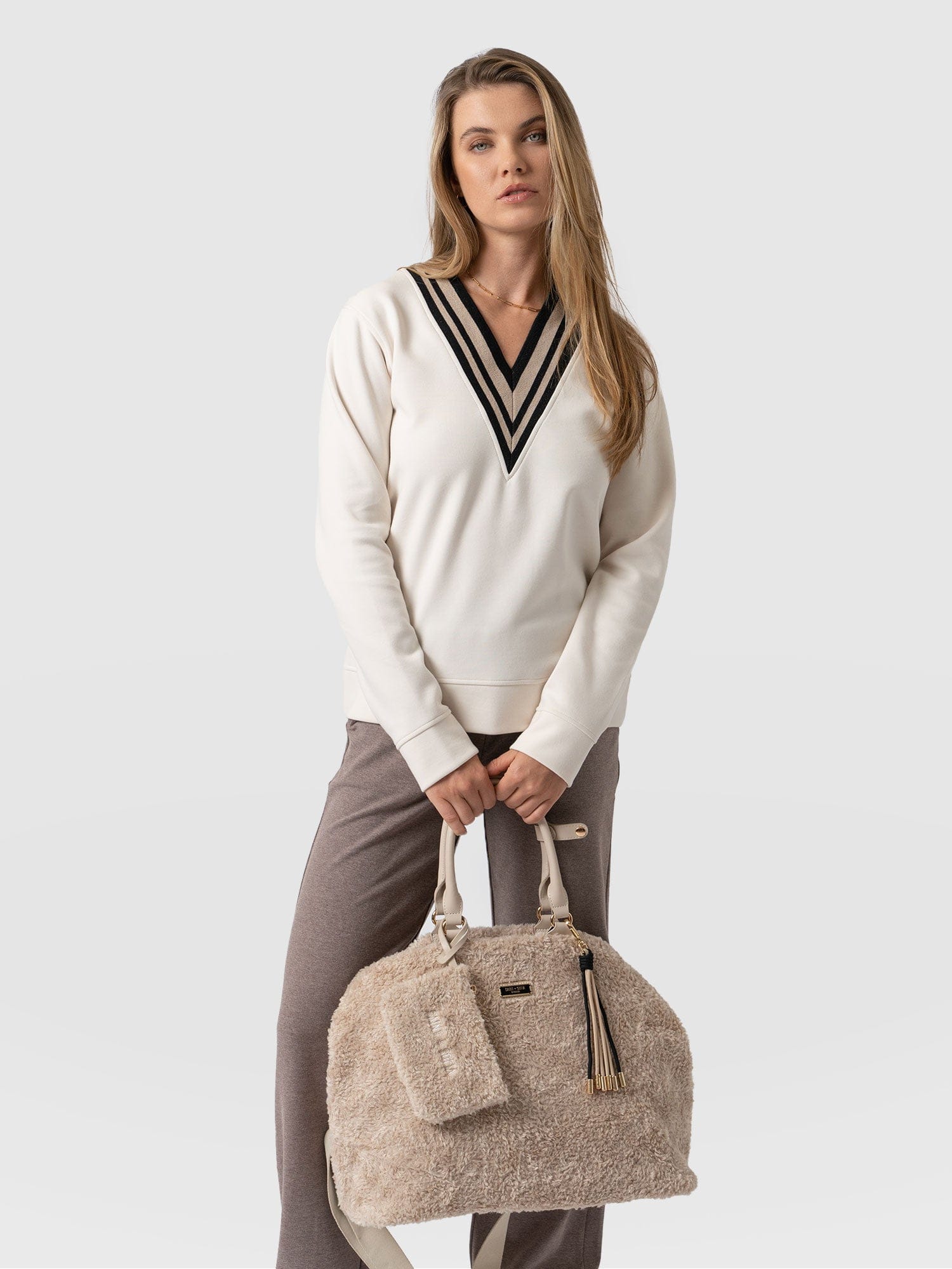 Teddy Selene Shopper Bag - Beige