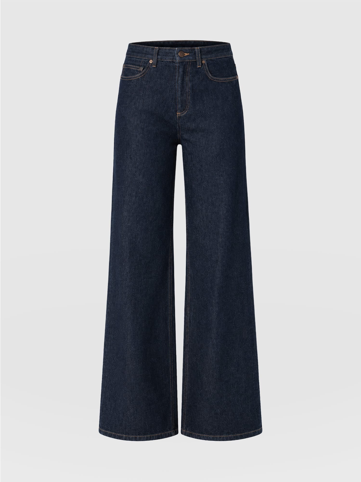 Ultra Wide Leg Jean - Indigo - Women's Jeans | Saint and Sofia® UK