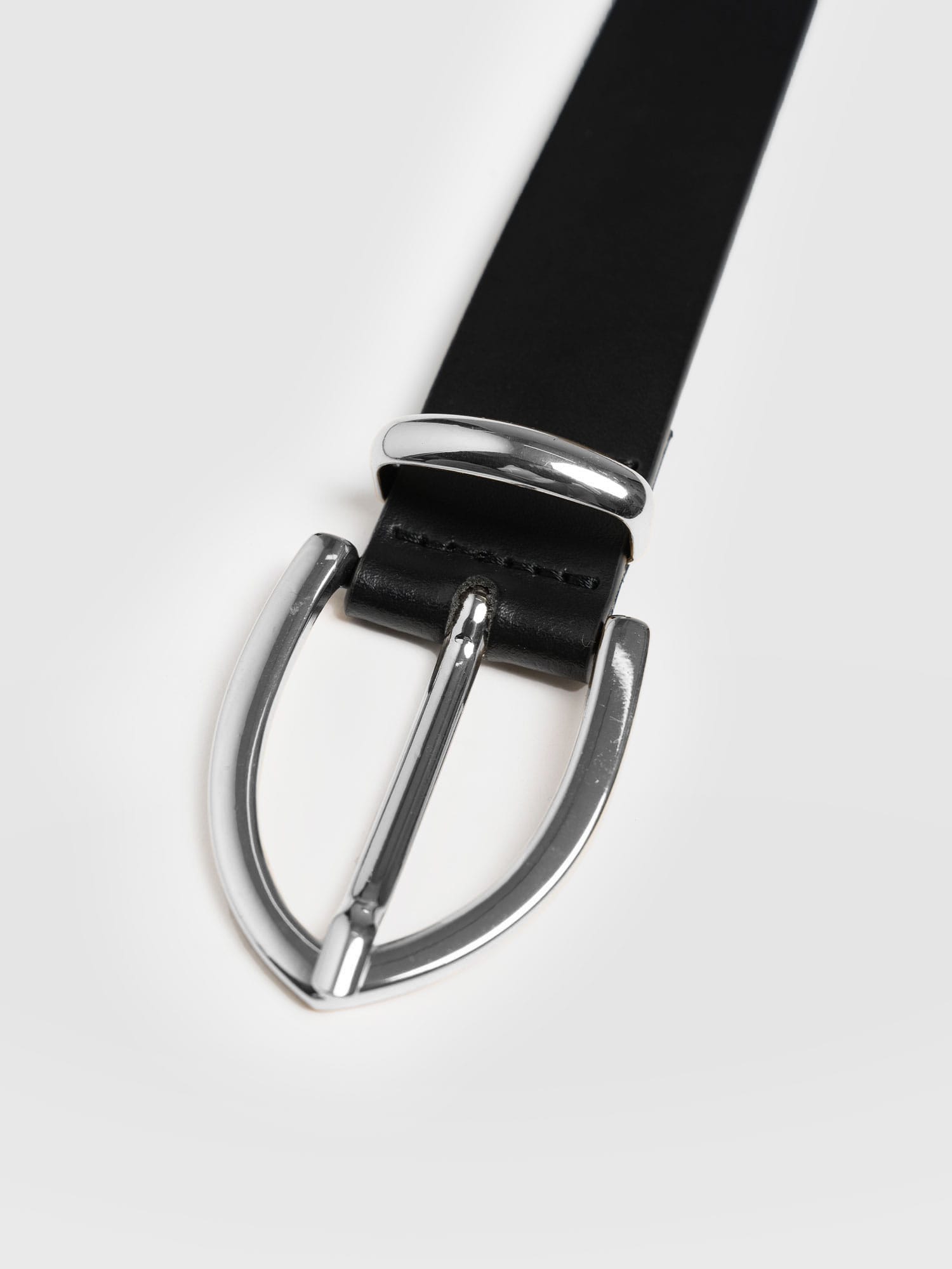 Victory Belt - Black/Silver - Women's Accessories | Saint and Sofia® UK