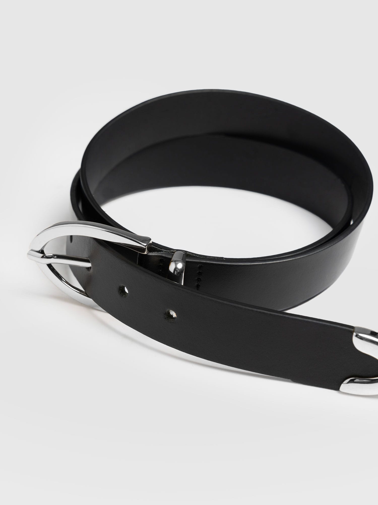 Victory Belt - Black/Silver - Women's Accessories | Saint + Sofia® UK