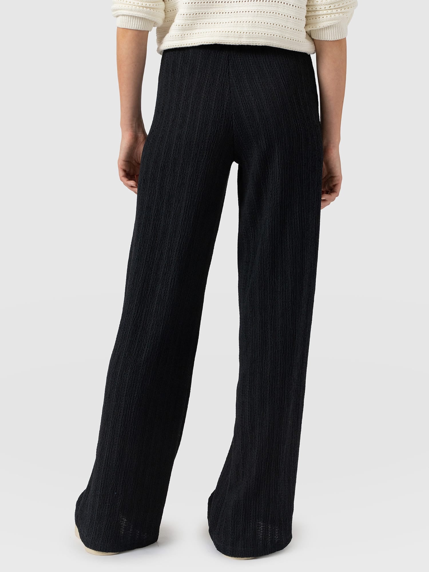 Victory Straight Leg Pant - Black Textured