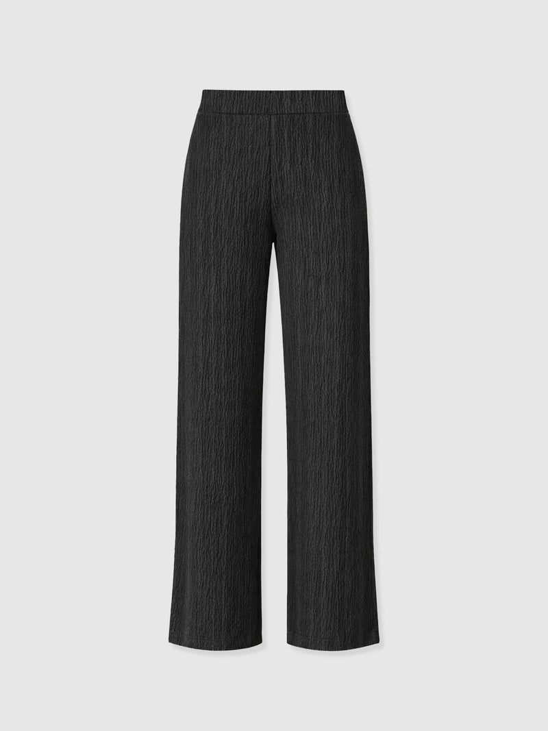 Victory Straight Leg Pant - Black Textured