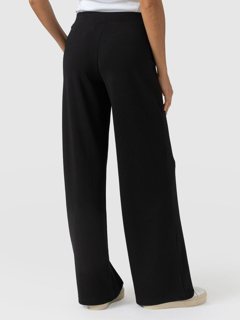 Victory Straight Leg Pant - Black - Women's Trousers | Saint and Sofia® UK