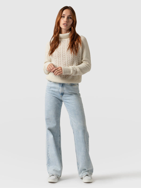 XIAOFFENN Jeans Pants For Women Woman'S Casual Full-Length Loose