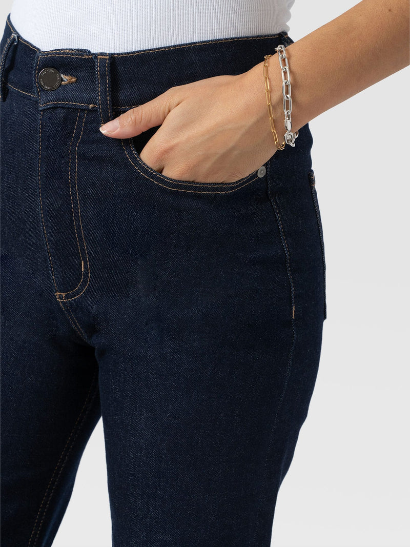 Wide Leg Jean - Indigo Blue - Women's Jeans | Saint + Sofia® UK