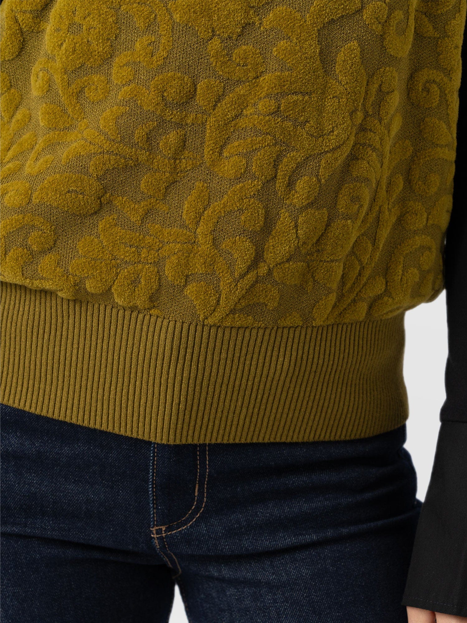 Wren Sleeveless Knit - Olive